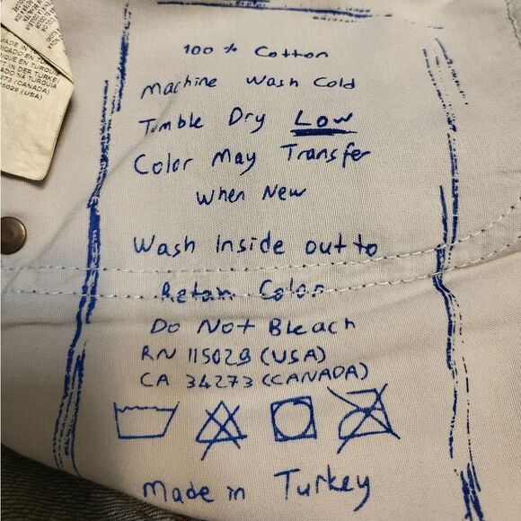 Custo Barcelona Mens Straight Blue Jeans, Waist 32x32 - Picture 14 of 14